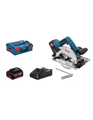 Scie circulaire GKS 18V-57G 4Ah L-BOXX 06016A2106 - Bosch Promotion