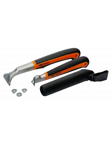 Prix Choc Coffret de couteaux de peintre ERGO manche bi-matière SCRAPER-SET2 - Bahco