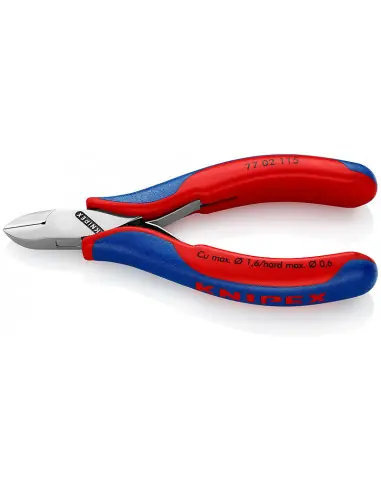 Petit Prix Pince coupante de côté pour l’électronique 115 mm 7702115 - Knipex