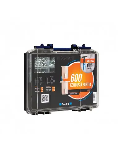 Prix Bas Coffret de 600 Écrous à sertir COF360 – Scell-it