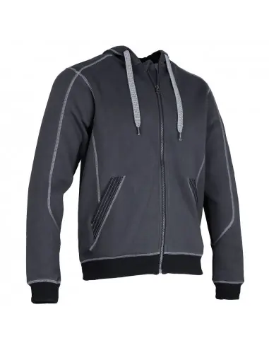 Prix Choc Sweat à capuche zippé 8048 CHARPENTE - LMA