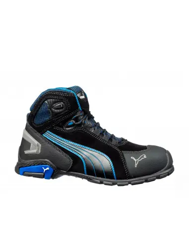 Chaussure de sécurité haute Rio BLACK MID S3 SRC 632250 – Puma Safety Top Vente
