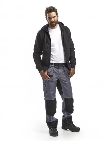 Top Vente Pantalon Artisan Heavy Worker Gris clair/Noir 155013709499 - Blaklader
