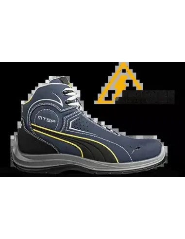 Expédié Aujourd&rsquo;hui Chaussure de sécurité TOURING BLUE MID SB E P WRU FO SRC 632630 – Puma Safety