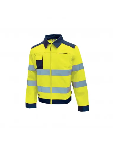 Solde Veste haute visibilité GLARE Jaune Fluo HL151YF - U-Power