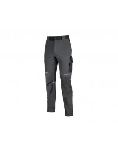 Pantalon de travail Slim WORLD Gris/Vert FU189RL - U-Power Vente Directe
