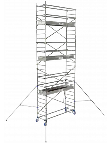 Nouvel Arrivage Echaffaudage roulant aluminium CROSS 250 8.85M 26404770 - Tubesca