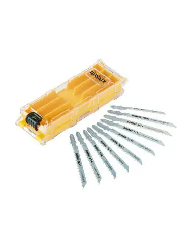 Coffret de 10 lames de scie sauteuse bois XPC HCS BIM DT2296-QZ - Dewalt Meilleure Vente
