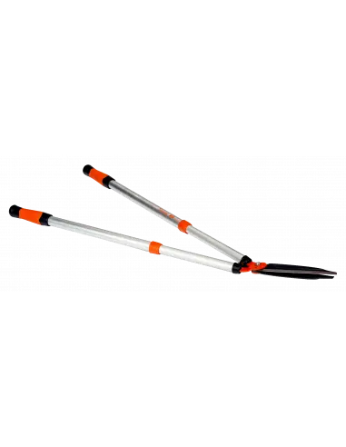 Promotion Saisonnière Cisaille à haies télescopique avec poignées en aluminium 790 mm – 1040 mm PG-57-F – Bahco