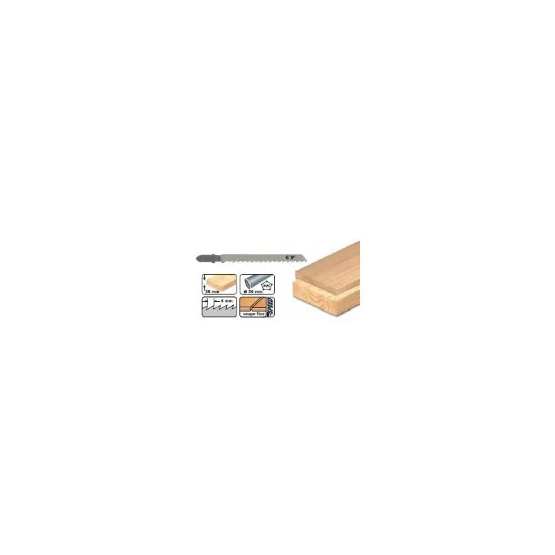 Achat Immédiat Lame de scie sauteuse – LEMAN 7004.05 – 75 mm – 5 lames