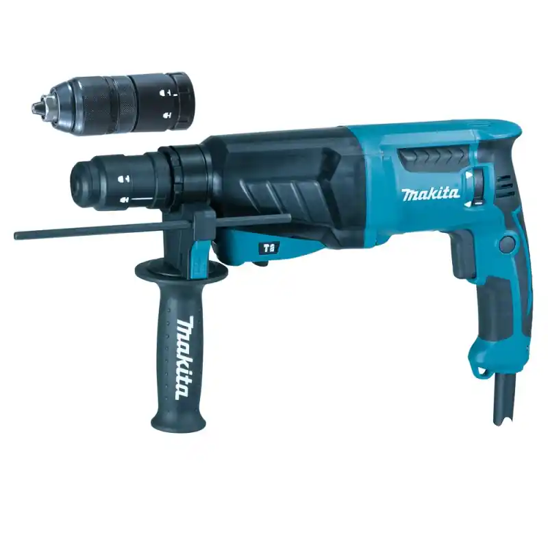 Perforateur-burineur - MAKITA HR2630TX4 - 800 W - Ø 26 mm Promotion Saisonnière