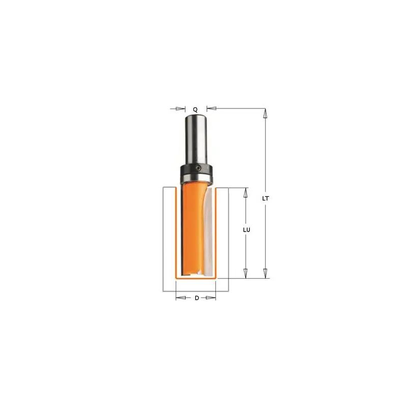 Achetez Aujourd&rsquo;hui Mèche à défoncer – CMT 91216011B – Ø 16 x l 31,7 x L66 mm – Q8 – roulement