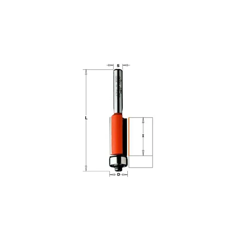 Mèche à affleurer – CMT 90612711 -Ø 12,7 x I 25,4 x L 70,7 mm – Q8 Bon Plan