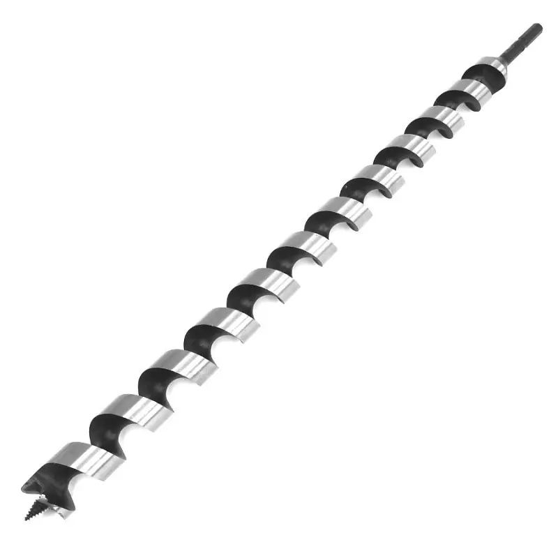 Mèche à bois hélice unique - FISCH 0084220460 - Ø 22 x l 390 x L 460 mm - Q HEX Usine Directe
