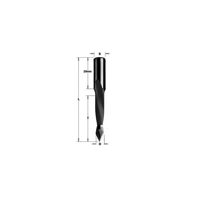 Expédié Aujourd&rsquo;hui Mèche à percer – CMT 31305011 – Ø 5 x L 27/57,5 mm – Q10 – droite