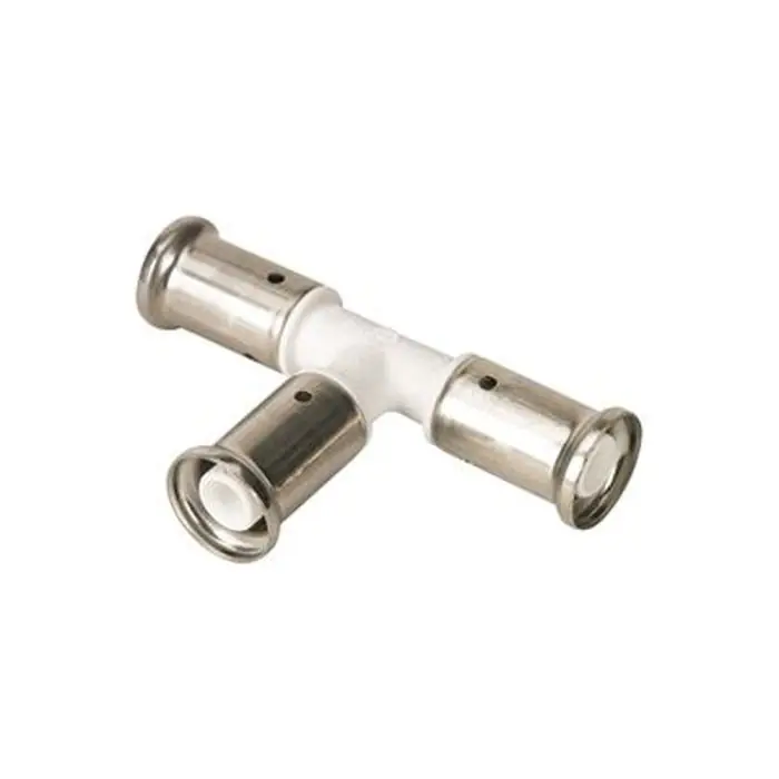 Must-Have Té multicouche PVDF blanc égal à sertir Ø32x3,0 - HENCO