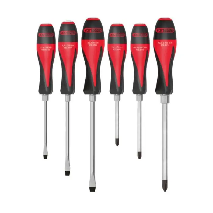 Boîte de 6 tournevis ULTIMATEmax - 5,5 à 8 mm - PH1 à PH3 - KS TOOLS Prix Réduit