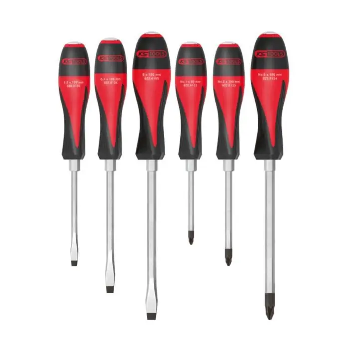 Affaire À Saisir Boîte de 6 tournevis ULTIMATEmax- 5,5 à 8 mm - PZ1 à PZ3 - KS TOOLS