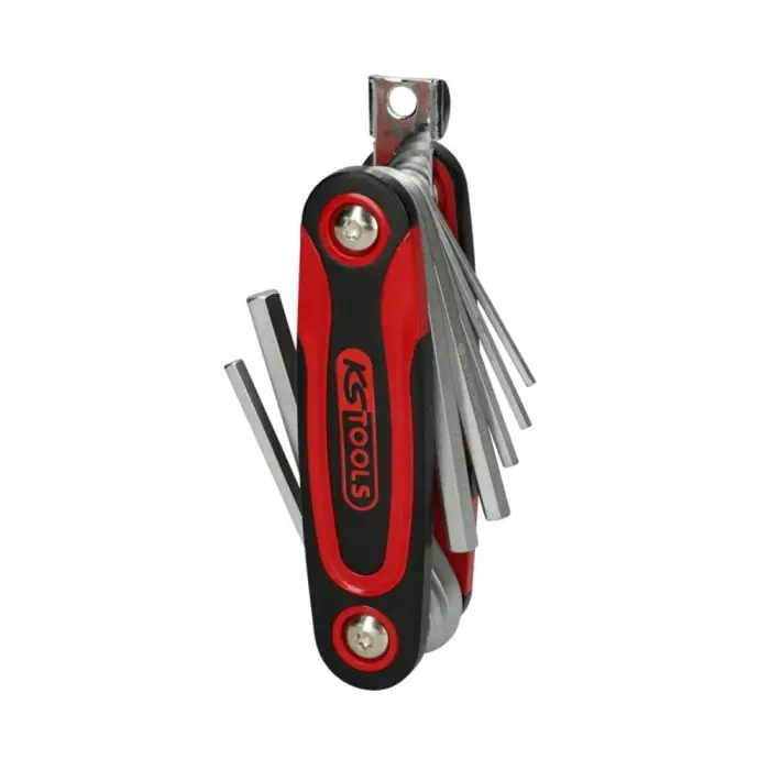 Jeu de 8 clés mâles 6 pans sur monture - KS TOOLS Produit De Marque