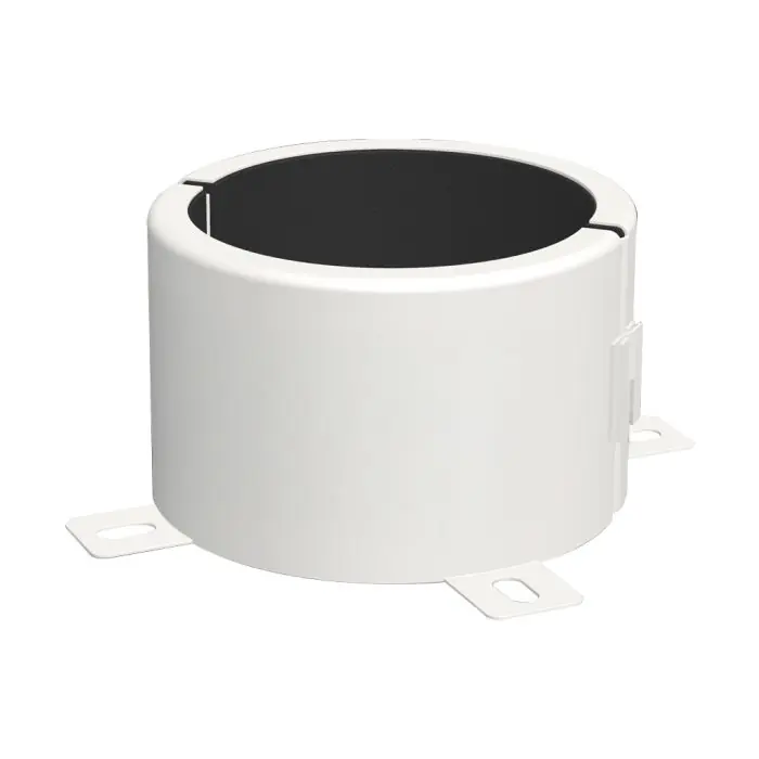 Collier coupe-feu acier galvanisé blanc éco diamètre 90 mm – K-FLEX Usine Directe