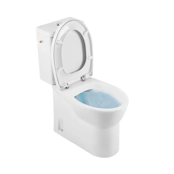 Pack WC Easy au sol rimflush, sortie horizontale sans bride, entrée latérale blanc (Cuvette, Réservoir avec mécanisme 3/6L,Abattant slowclose) - Sanindusa Acheter En Ligne