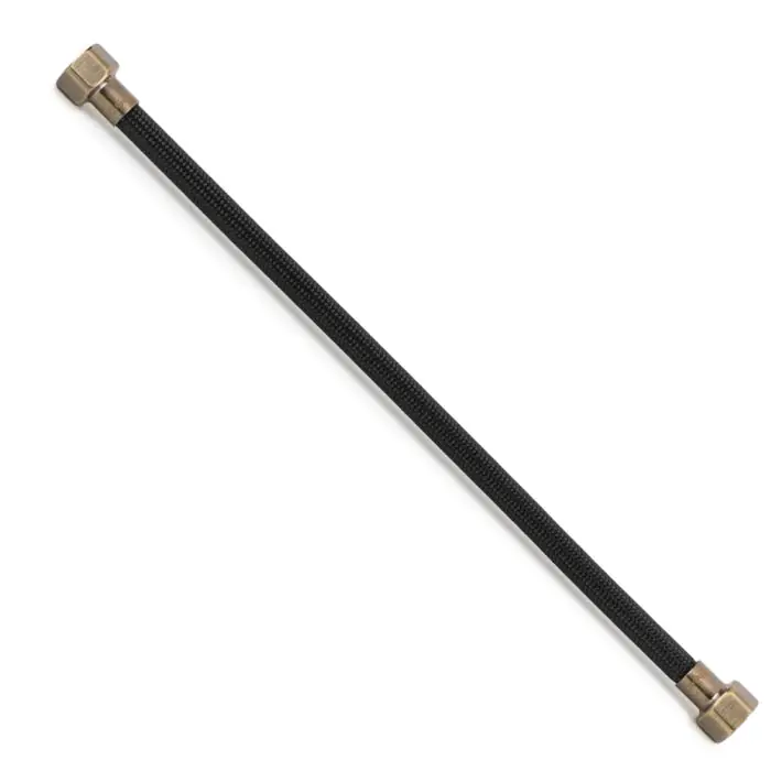 Seulement Aujourd'hui Flexible sanitaire NOIR POLYMÈRE Øintér.8mm - Femelle 1/2" - Femelle 1/2" BRONZE VIEILLI - 400mm - TAQ PREMIUM - Tucai