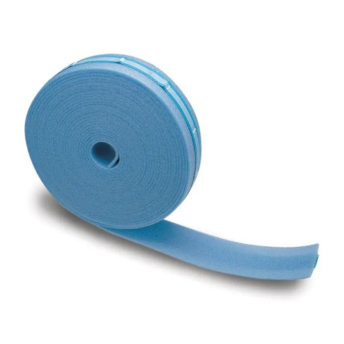Meilleur Prix Bande isolation periphérique 8mm avec adhésif – 50 m x 15 cm – Blansol