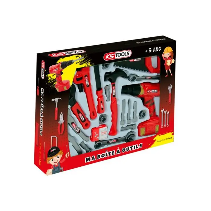 Coffret d‘outils pour enfants - KS TOOLS Marque