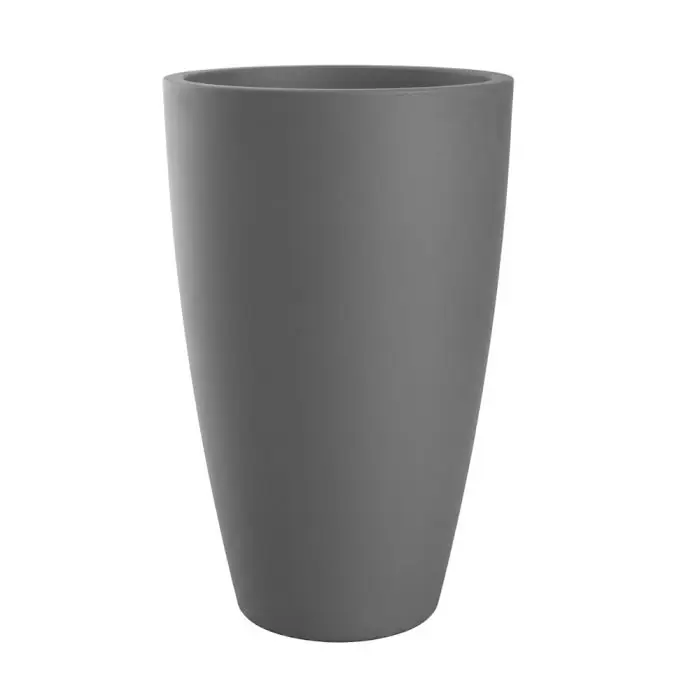 Promotion Pot CONIQUE Ø38cm – Dim. 38 x 61 cm – Volume 49L – Gris anthracite – EDA