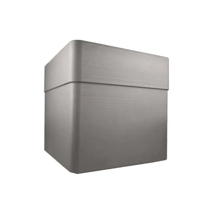 Bac carré CAREL – 40 cm avec roulettes – Dim. 39 x 39 x 39 cm – Volume 26 L – Taupe – EDA Usine Directe