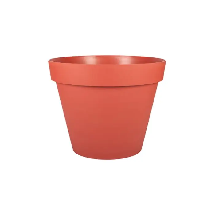 Meilleur Prix Pot de fleur Toscane Ø 20 x 17 cm – 3 L – Orange Terre Battue – EDA