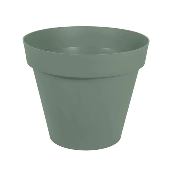 Pot de fleur Toscane Ø100 x 79,5 cm rond – 356 litres – Vert Laurier – EDA Offre Du Jour