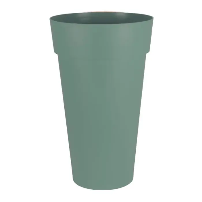 Commande En Gros Vase haut Toscane Ø48x80cm rond 90L – Vert Laurier – EDA