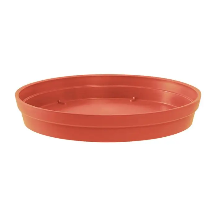 Soucoupe TOSCANE Orange Terre Battue Ø54 cm, pour Pot Ø80 cm – EDA Nouvelle Collection