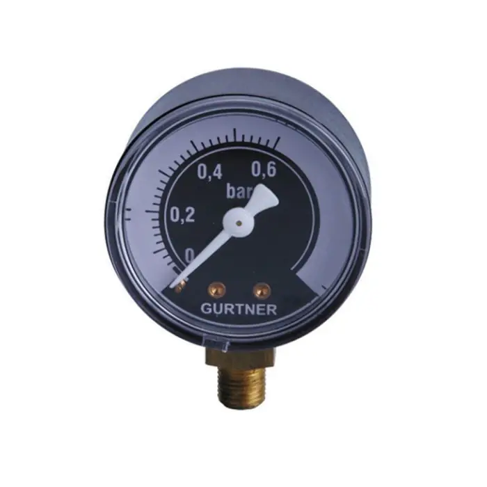 Manomètre de 0-600 mbar pour détendeur 4kg/h - Gurtner Meilleure Vente
