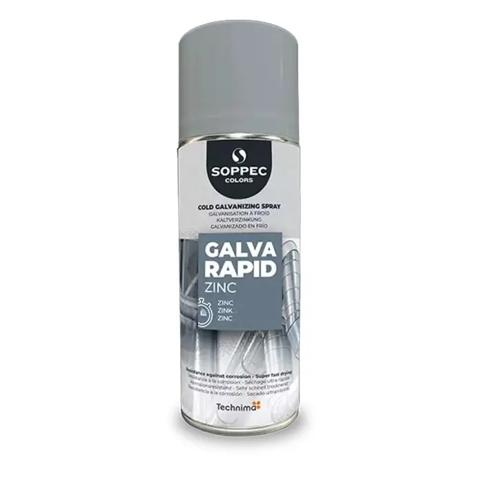 Bombe peinture galva zinc rapid brillant – 400ml Petit Prix