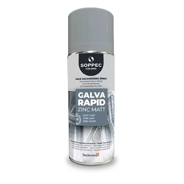 Bombe peinture galva zinc rapid mat – 400ml Meilleur Prix