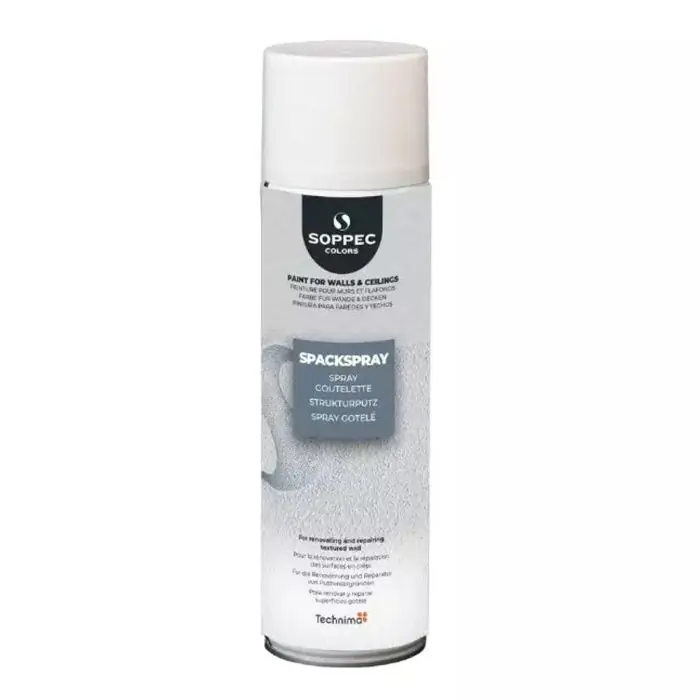 Bombe peinture effet crépi spray goutelette blanc – 500ml Authentique