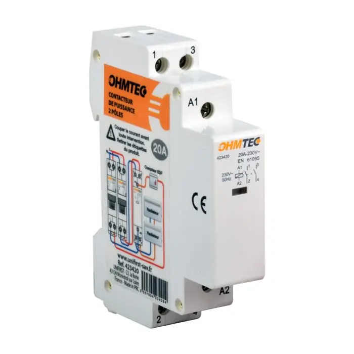 Soldes Contacteur de puissance 20A - OHMTEC - IICSEN