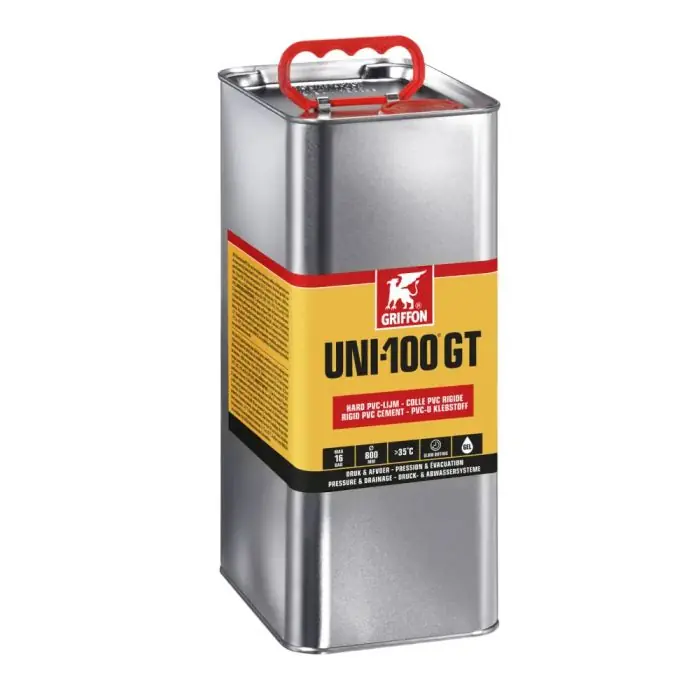 UNI-100 GT colle PVC 5L spéciale gros diamètres – Griffon France Promotion Saisonnière