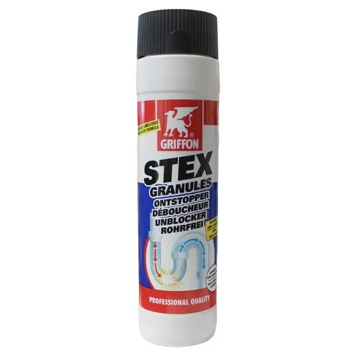 Remise STEX déboucheur 600gr, microbilles enrobée d‘une couche aluminium - Griffon France