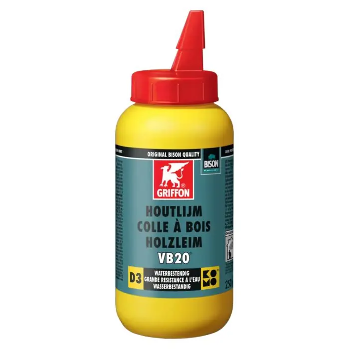 Petit Prix Colle Blanche à bois VB20 250gr classe D3 - Griffon France