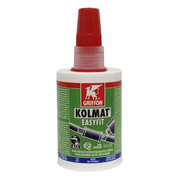 Solde KOLMAT EASYFIT Résine ACS pour rendre étanches les raccords filetés métalliques - Griffon France