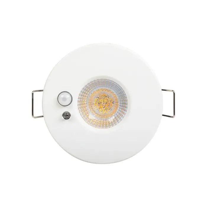 Spot blanc encastré à détection LED 6W RE2020 IP65 - IICSEN Paiement Sécurisé