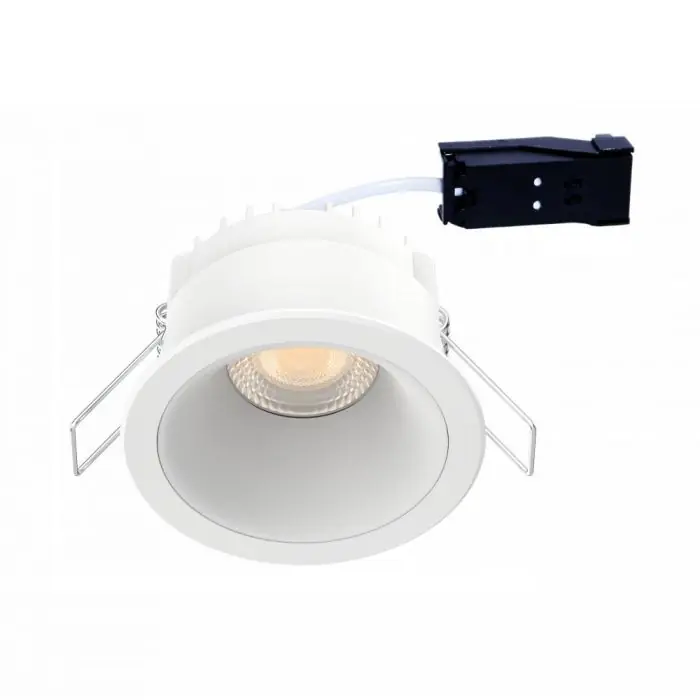 Achat Immédiat Spot blanc encastré anti-éblouissement LED 6W RE2020 IP65/IP5X IP65 – IICSEN