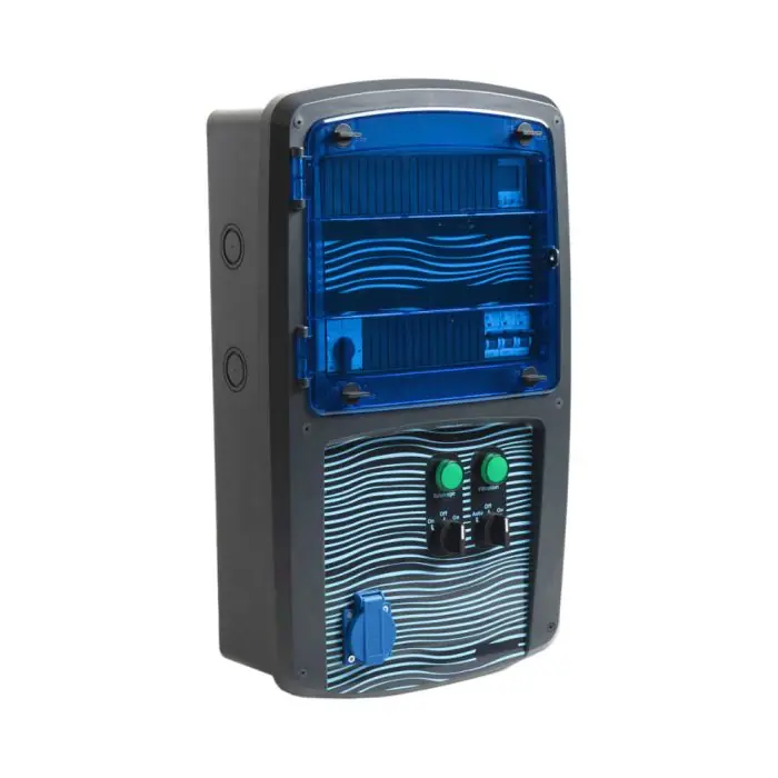Prix Promo Coffret électrique piscine évolutif avec horloge mécanique OHMTEC IP65 – IICSEN