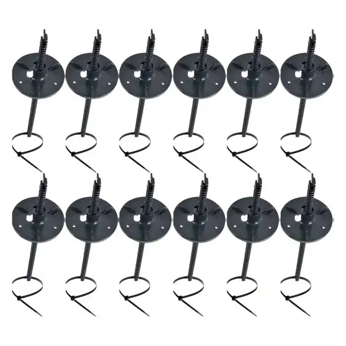 12 Suspentes de canalisation pour tube PVC Ø100mm à Ø125mm – Nicoll Prix Réduit