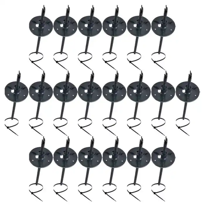20 Suspentes de canalisation pour tube PVC Ø100mm à Ø125mm – Nicoll Quantité Limitée
