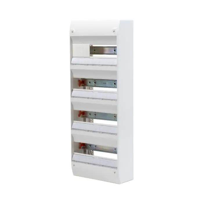 Tableau nu 4 rangées à rails amovibles NF IP30 - OHMTEC - IICSEN Super Prix
