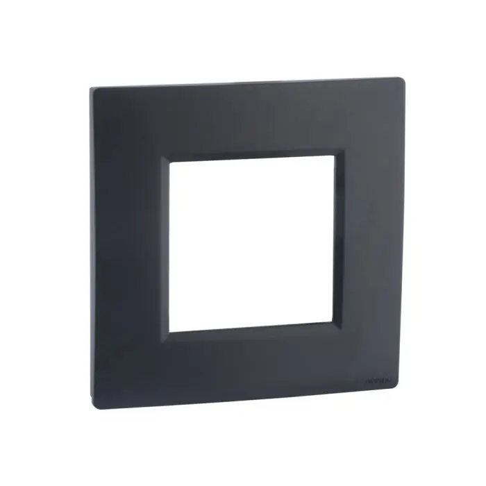 Dernier Modèle Plaque simple poste anthracite - Noane - IICSEN